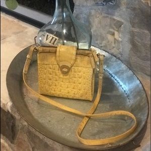 Brahmin yellow crossbody